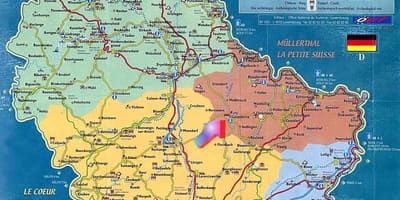 Mapa de Luxemburgo mapa turístico atrações